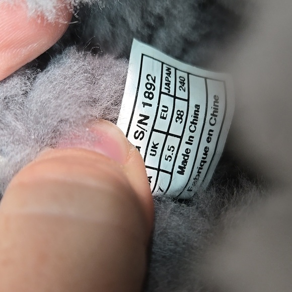 Ugg Australia Women 1892 Tall Leather Sheepskin Lace Up Boots Sz 7 - Picture 8 of 13